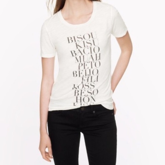 J. Crew Bisou T-shirt - Picture 2 of 4